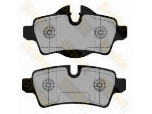 Brake ENGINEERING PA1845 stabdžių trinkelių rinkinys, diskinis stabdys 
 Techninės priežiūros dalys -> Papildomas remontas
34216794059, 34216772894, 34216778325