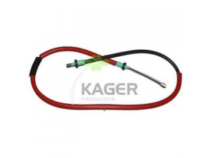KAGER 19-6428 trosas, stovėjimo stabdys 
 Stabdžių sistema -> Valdymo svirtys/trosai
8200269350