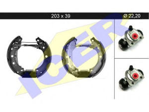 ICER 79KT0053 C stabdžių trinkelių komplektas 
 Techninės priežiūros dalys -> Papildomas remontas
44060-00QAH, 77 01 205 526
