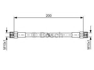 BOSCH 1 987 476 062 stabdžių žarnelė 
 Stabdžių sistema -> Stabdžių žarnelės
10 04 8 220 014, 34 32 1 107 138