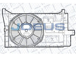 JDEUS EV816101 pūtiklis, oro kondicionierius 
 Oro kondicionavimas -> Kondensatorius
46519308
