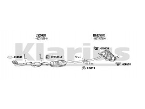 KLARIUS 060467U išmetimo sistema