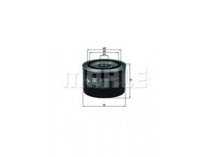 KNECHT OC 102 alyvos filtras 
 Techninės priežiūros dalys -> Techninės priežiūros intervalai
5017809, 93156351, 650383, VOF97