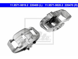 ATE 11.9571-9820.2 stabdžių apkaba 
 Stabdžių sistema -> Stabdžių matuoklis -> Stabdžių matuoklio montavimas
1110240, YM21-2B118-CA, 7M3 615 124