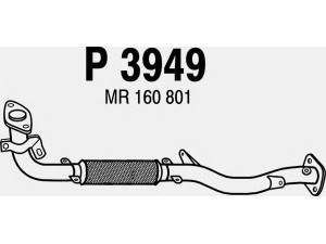 FENNO P3949 išleidimo kolektorius 
 Išmetimo sistema -> Išmetimo vamzdžiai
BM70437, MR160801
