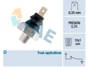 FAE 11720 alyvos slėgio jungiklis
81.27430-0005
