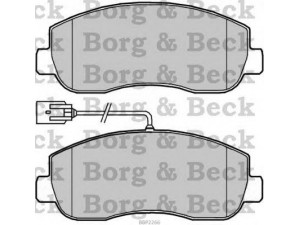 BORG & BECK BBP2266 stabdžių trinkelių rinkinys, diskinis stabdys 
 Techninės priežiūros dalys -> Papildomas remontas
4106000Q0L, 4419950, 93167551, 410604386R