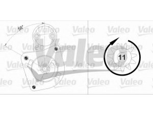 VALEO 436007 starteris 
 Elektros įranga -> Starterio sistema -> Starteris
4470377, 4470378, 46231529, 46231540
