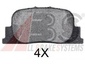 A.B.S. 37330 OE stabdžių trinkelių rinkinys, diskinis stabdys 
 Techninės priežiūros dalys -> Papildomas remontas
04466-32030, 04466-32040, 04466-47010