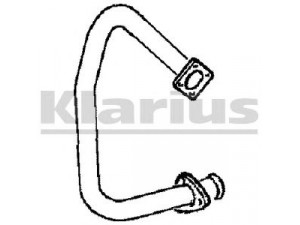 KLARIUS VW540Q išleidimo kolektorius 
 Išmetimo sistema -> Išmetimo vamzdžiai
068251169, 068251171, 068251169
