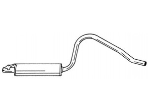 AKS DASIS SG40424 vidurinis duslintuvas