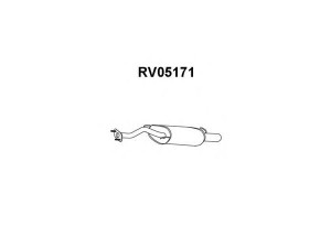 VENEPORTE RV05171 galinis duslintuvas 
 Išmetimo sistema -> Duslintuvas
GEX33625, GEX33690, WCG000160, WCG000161