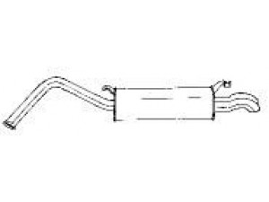 AKS DASIS SG10622 galinis duslintuvas