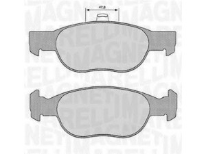 MAGNETI MARELLI 363916060240 stabdžių trinkelių rinkinys, diskinis stabdys 
 Techninės priežiūros dalys -> Papildomas remontas
9948408, 9948410