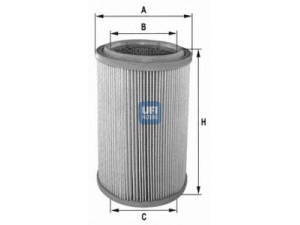 UFI 27.074.00 oro filtras 
 Techninės priežiūros dalys -> Techninės priežiūros intervalai
91112038, 13780-79100, 13780-79201