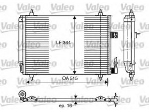 VALEO 814066 kondensatorius, oro kondicionierius 
 Oro kondicionavimas -> Kondensatorius
1850114