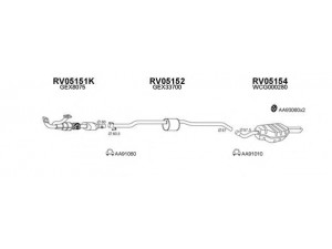 VENEPORTE 050056 išmetimo sistema 
 Išmetimo sistema -> Išmetimo sistema, visa
