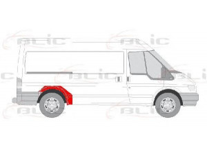 BLIC 6504-03-2509594P šoninis skydas 
 Kėbulas -> Kuro bakas/dalys