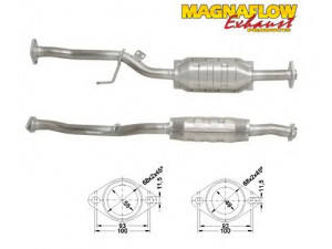 MAGNAFLOW 88022 katalizatoriaus keitiklis 
 Išmetimo sistema -> Katalizatoriaus keitiklis
1746002110, 1746003030
