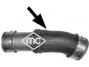 Metalcaucho 09533 kompresoriaus padavimo žarna 
 Išmetimo sistema -> Turbokompresorius
7H0 145555 C