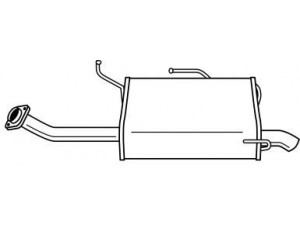 AKS DASIS SG38622 galinis duslintuvas