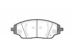 OPEN PARTS BPA1537.02 stabdžių trinkelių rinkinys, diskinis stabdys 
 Techninės priežiūros dalys -> Papildomas remontas
95231012