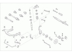 ZF Parts VW-PASSA-FZ032 vairavimo mechanizmas; rato pakaba 
 Vairavimas -> Prekių paieška pagal schemą