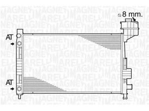 MAGNETI MARELLI 350213822000 radiatorius, variklio aušinimas 
 Aušinimo sistema -> Radiatorius/alyvos aušintuvas -> Radiatorius/dalys
168.500.0202, 1685000602