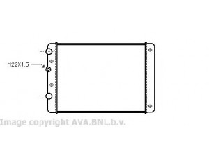 AVA QUALITY COOLING VW2130 radiatorius, variklio aušinimas 
 Aušinimo sistema -> Radiatorius/alyvos aušintuvas -> Radiatorius/dalys
6N0121253L