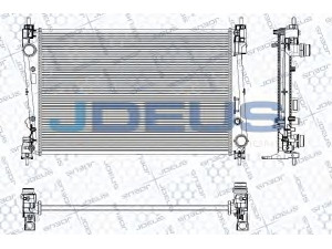 JDEUS RA0111161 radiatorius, variklio aušinimas 
 Aušinimo sistema -> Radiatorius/alyvos aušintuvas -> Radiatorius/dalys
51863820
