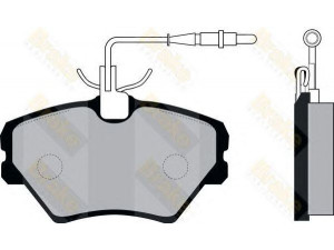 Brake ENGINEERING PA1045 stabdžių trinkelių rinkinys, diskinis stabdys 
 Techninės priežiūros dalys -> Papildomas remontas
7701203967, 7701204670