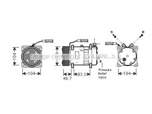 AVA QUALITY COOLING MNAK048 kompresorius, oro kondicionierius 
 Oro kondicionavimas -> Kompresorius/dalys
81619066012