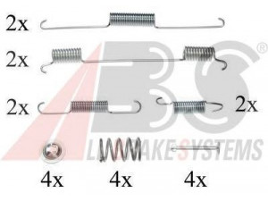 A.B.S. 0861Q priedų komplektas, stabdžių trinkelės 
 Stabdžių sistema -> Būgninis stabdys -> Dalys/priedai
5190861AA, 5190861AA, DA0086100