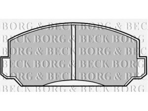 BORG & BECK BBP1009 stabdžių trinkelių rinkinys, diskinis stabdys 
 Techninės priežiūros dalys -> Papildomas remontas
45022671305, 45022671671, 45022671672