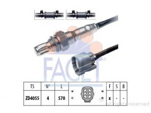 FACET 10.7492 lambda jutiklis 
 Variklis -> Variklio elektra
36531-PLR-A01