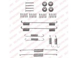 DELPHI LY1345 priedų komplektas, stabdžių trinkelės 
 Stabdžių sistema -> Būgninis stabdys -> Dalys/priedai