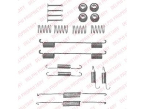 DELPHI LY1345 priedų komplektas, stabdžių trinkelės 
 Stabdžių sistema -> Būgninis stabdys -> Dalys/priedai