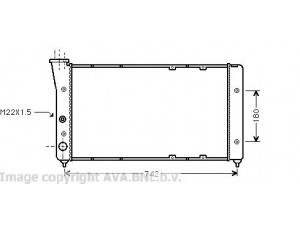 AVA QUALITY COOLING VW2091 radiatorius, variklio aušinimas 
 Aušinimo sistema -> Radiatorius/alyvos aušintuvas -> Radiatorius/dalys
535121251, 535121251C, 535121253B