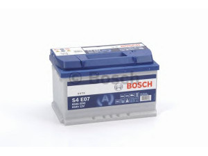 BOSCH 0 092 S4E 070 starterio akumuliatorius; starterio akumuliatorius 
 Elektros įranga -> Akumuliatorius