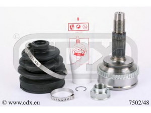 CDX 7502/48 jungčių komplektas, kardaninis velenas 
 Ratų pavara -> Sujungimai/komplektas
43410-52110, 43420-52110