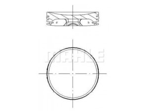 MAHLE ORIGINAL 765 PI 40005 P01 stūmoklis