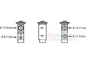 VAN WEZEL 06001361 išsiplėtimo vožtuvas, oro kondicionavimas 
 Oro kondicionavimas -> Vožtuvai
1499137, 64511499137, 64516924984