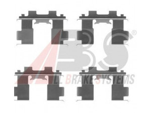 A.B.S. 1205Q priedų komplektas, diskinių stabdžių trinkelės 
 Stabdžių sistema -> Diskinis stabdys -> Stabdžių dalys/priedai
41012-05000