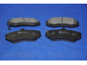 PARTS-MALL PKA-034 stabdžių trinkelių rinkinys, diskinis stabdys
581012DA50