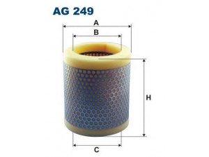 FILTRON AG249 oro filtras 
 Techninės priežiūros dalys -> Techninės priežiūros intervalai
IIM304, 5012647, 144593, 144595