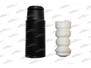 PATRON PPK4-18 apsauginio dangtelio komplektas, amortizatorius 
 Ašies montavimas/vairavimo mechanizmas/ratai -> Montavimas, pakabos statramstis
55701429