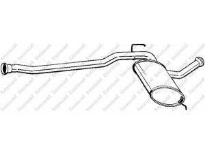 BOSAL 279-523 vidurinis duslintuvas 
 Išmetimo sistema -> Duslintuvas
77.00.796.581