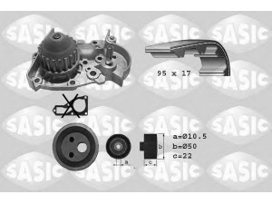 SASIC 3904002 vandens siurblio ir paskirstymo diržo komplektas 
 Diržinė pavara -> Paskirstymo diržas/komplektas -> Paskirstymo diržas/komplektas
7700736091+7701472726