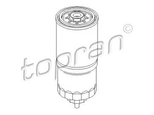 TOPRAN 501 184 kuro filtras 
 Techninės priežiūros dalys -> Papildomas remontas
1332 2 243 653, 2 243 653