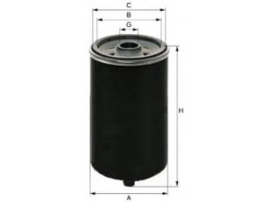 UNIFLUX FILTERS XN40 kuro filtras 
 Techninės priežiūros dalys -> Papildomas remontas
8.311.997.648.0, 8.319.121.610